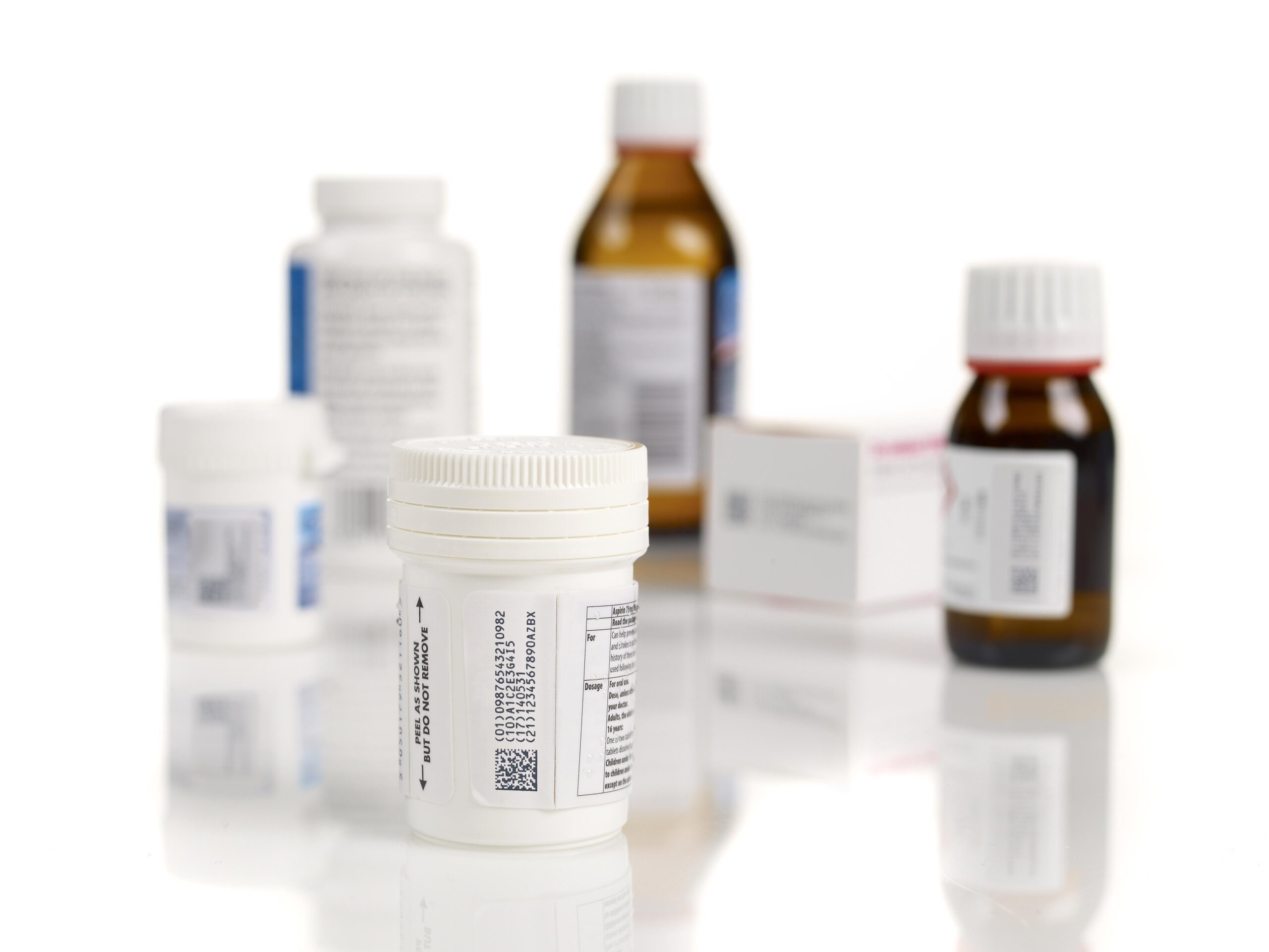 Pharma bottles and cartons